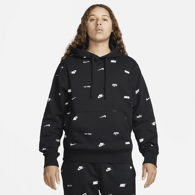 Nike all over print sweater best sale